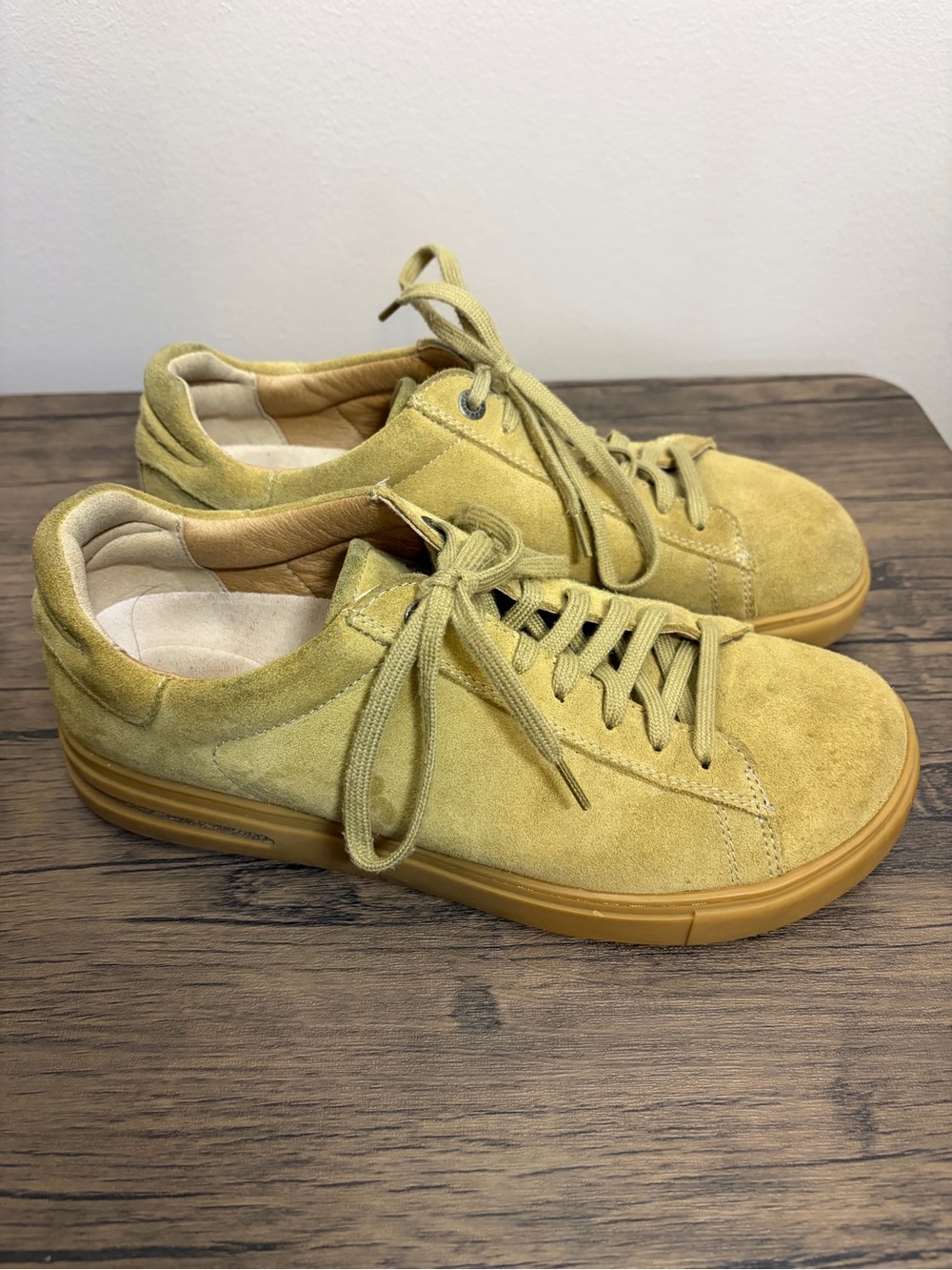BIRKENSTOCK Bend Low Sneakers Suede Leather Casual Shoes M7/W9